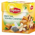 Чай LIPTON Vanilla Caramel ваниль карамель 20 пирамидок