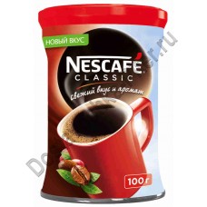 Кофе Nescafe Classic растворимый 100г ж/б