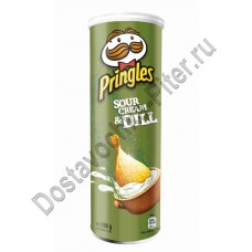 Чипсы Pringles Сметана/Укроп 165г