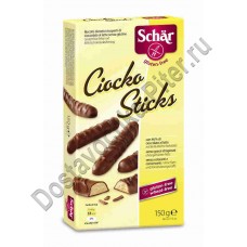 Печенье Schar Ciocko Sticks шоколадное 150г