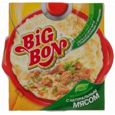Готовый обед Big Bon пюре с тушеной курицей и овощами 105г