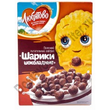 Готовый завтрак Любятово Шоколадные шарики 350г