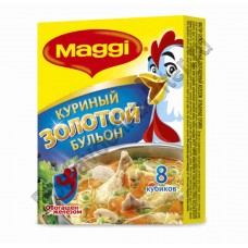 Бульон Maggi куриный Золотой 75г (8 кубиков)