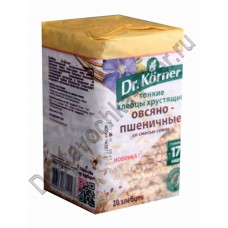 Хлебцы Dr.Korner Овсяно-пшеничные со смесью семян 100г