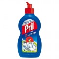 Средство для мытья посуды PRIL 3-актив Яблоко 450мл