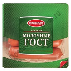 Сосиски Великолукский МК Молочные ГОСТ з/а 330г