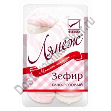 Зефир Лянеж бело-розовый 420г