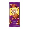 Шоколад Alpen Gold молочный фундук изюм 90г