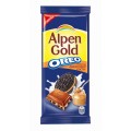 Шоколад Alpen Gold ОREO молочный со вкусом арахисовой пасты 95г