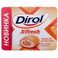 Жевательная резинка Dirol X-Fresh мандарин 18г