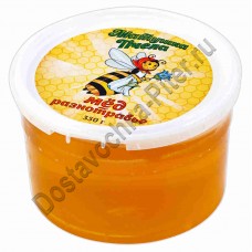 Мед разнотравье Матушка Пчела 700г пл/бут