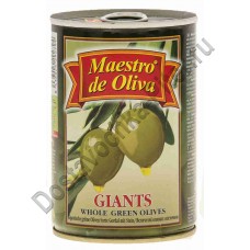 Оливки Maestro de Oliva гигант с/к 420г ж/б