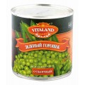 Горошек зеленый Vitaland отборный 425г ж/б