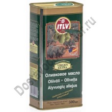 Масло оливковое ITLV E.V. 500мл ж/б