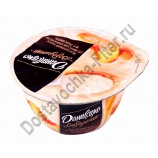 Мусс йогуртный Даниссимо карамельный двухсл с персиком 5,4% 135мл