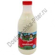 Молоко Домик в деревне Деревенское Отборное пастер 3,5-4,5% 930мл