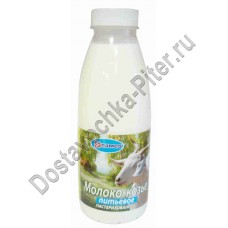 Молоко козье пастеризованное 2,8-4,5% 500мл п/бут