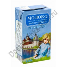 Молоко УТП Вологодское 3,2% 1л