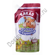 Молоко сгущенное Коровка из Кореновки с сахаром и какао 270г д/п