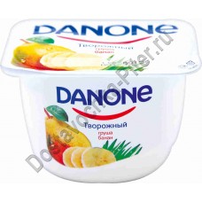 Продукт творожный Danone груша/банан 3,6% 170г