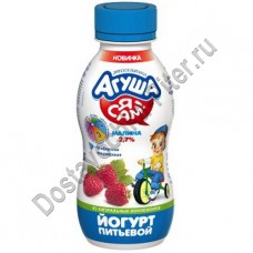 Йогурт АГУША малина 2,7% 200г
