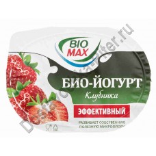 Биойогурт Bio Max Эффективный клубника 2,5% 115г