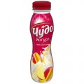 Йогурт питьевой ЧУДО персик/дыня/манго 2,4% 270г бут