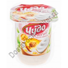 Йогурт Чудо молочный Fresh персик/маракуйя 2,5% 125г