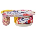 Йогурт Даниссимо Фантазия хруст. шарики ягод вкус 6,9% 105г
