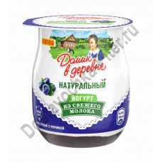 Йогурт Домик в деревне черника 3% 150г