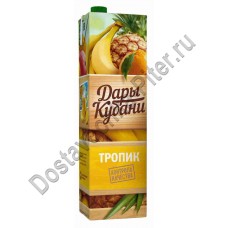 Нектар Дары Кубани смесь фруктов тропик 1л т/п