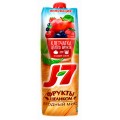 Нектар J7 Фрукты Целиком яблочно-ягодный 0,97л т/п