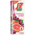 Нектар J7 Тонус красный виноград/грейпфрут/ягода годжи 1,45л т/пак