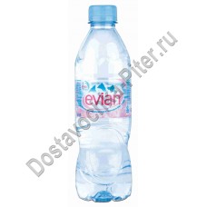 Вода Evian мин природ столовая негаз 0,5л пэт