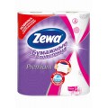 Кухонные полотенца Zewa Премиум Белые/Декор 2сл 2рул
