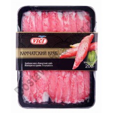 Крабовое мясо Камчатский краб Vici 180г