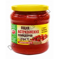Томатная паста Ящик Астраханских помидоров 490г