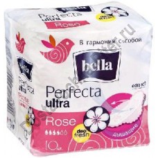 Прокладки гигиенические Bella Perfecta ultra Rose deo fresh 10 шт