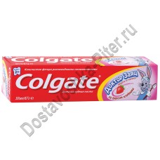 Зубная паста Colgate Доктор заяц со вкусом клубники 50мл