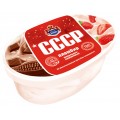 Мороженое СССР пломбир шоколадно-клубничный Русский холод 500г